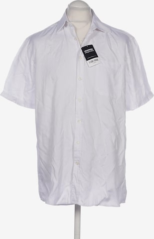 Charles Vögele Button Up Shirt in L in White: front
