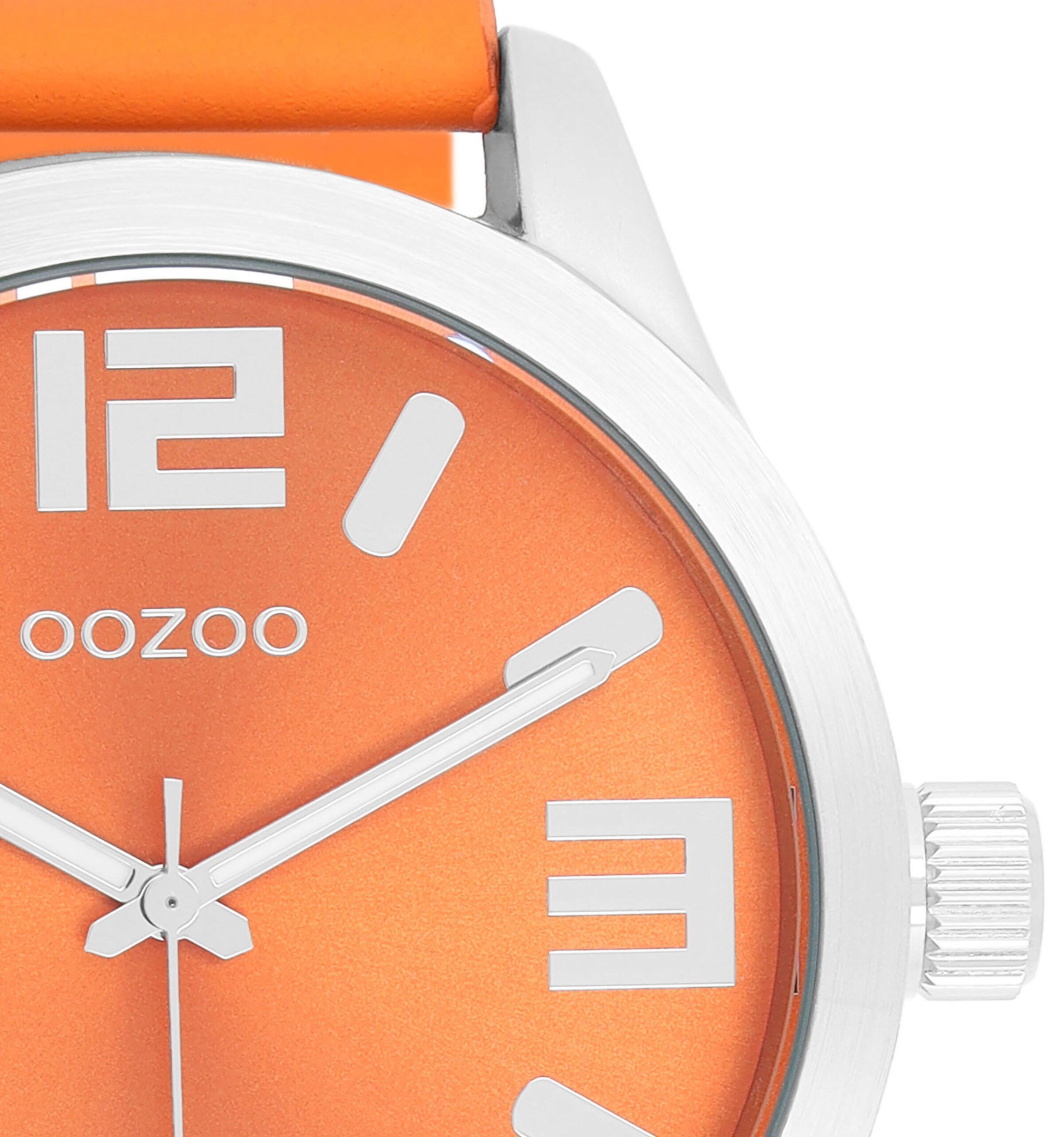 OOZOO Analog Watch in Orange