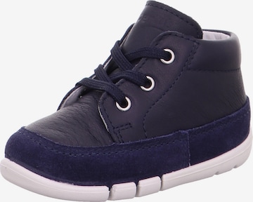SUPERFIT - Sapato de primeiros passos 'FLEXY' em azul: frente