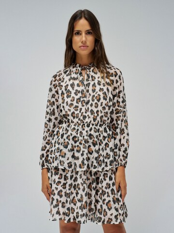 Salsa Jeans Jurk in Wit: voorkant