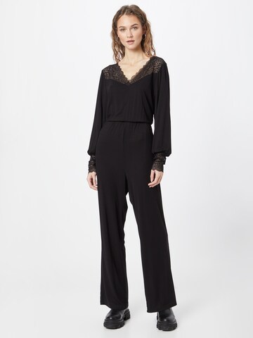 rosemunde Jumpsuit in Zwart: voorkant