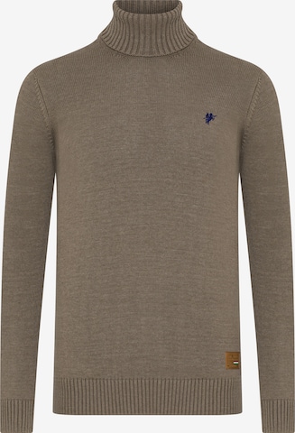 DENIM CULTURE Pullover 'Jason' in Braun: predná strana