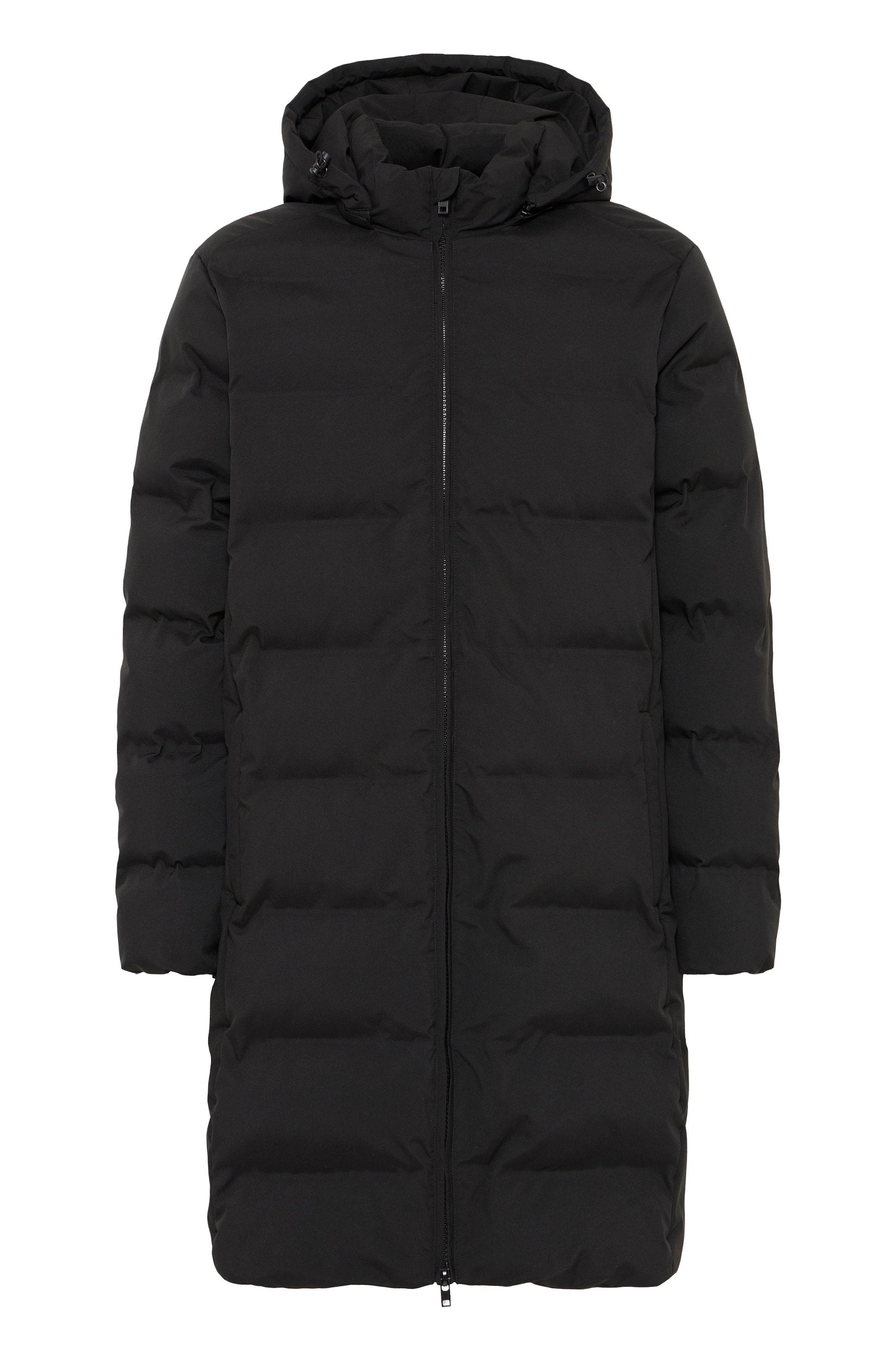 !Solid Winter coat 'SDMilas' in Black: front