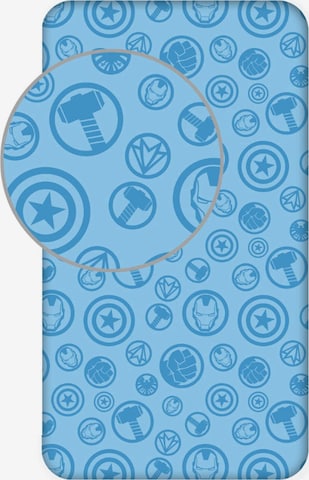 Draps 'Avengers' marvel en bleu : devant
