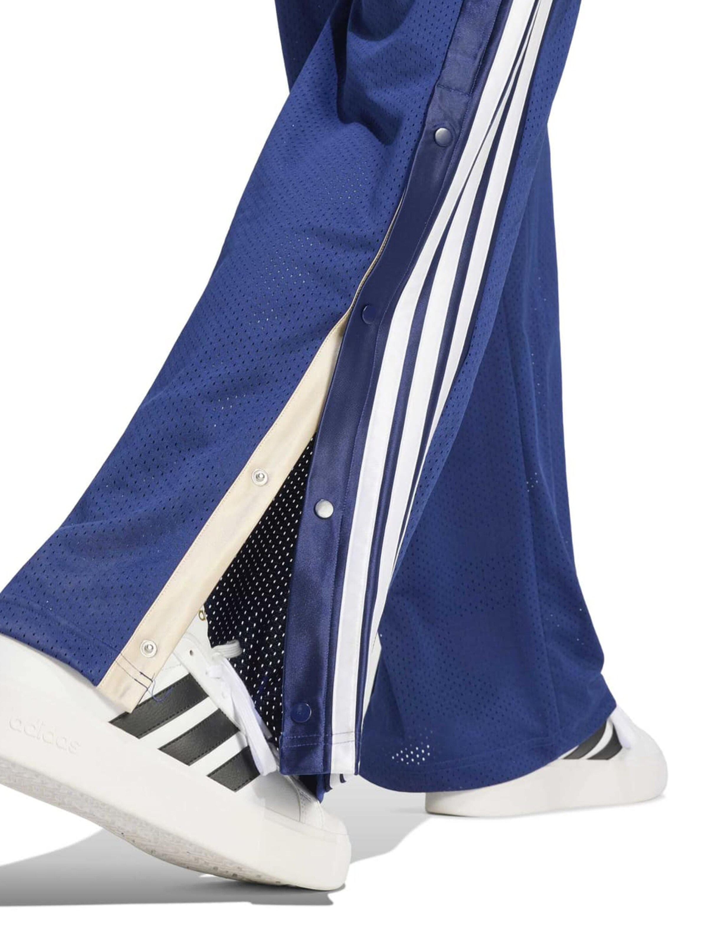 ADIDAS SPORTSWEAR Wide leg Παντελόνι φόρμας σε μπλε