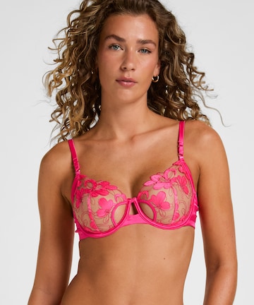 Hunkemöller Balconette BH 'Bearice' in Pink: Vorderseite