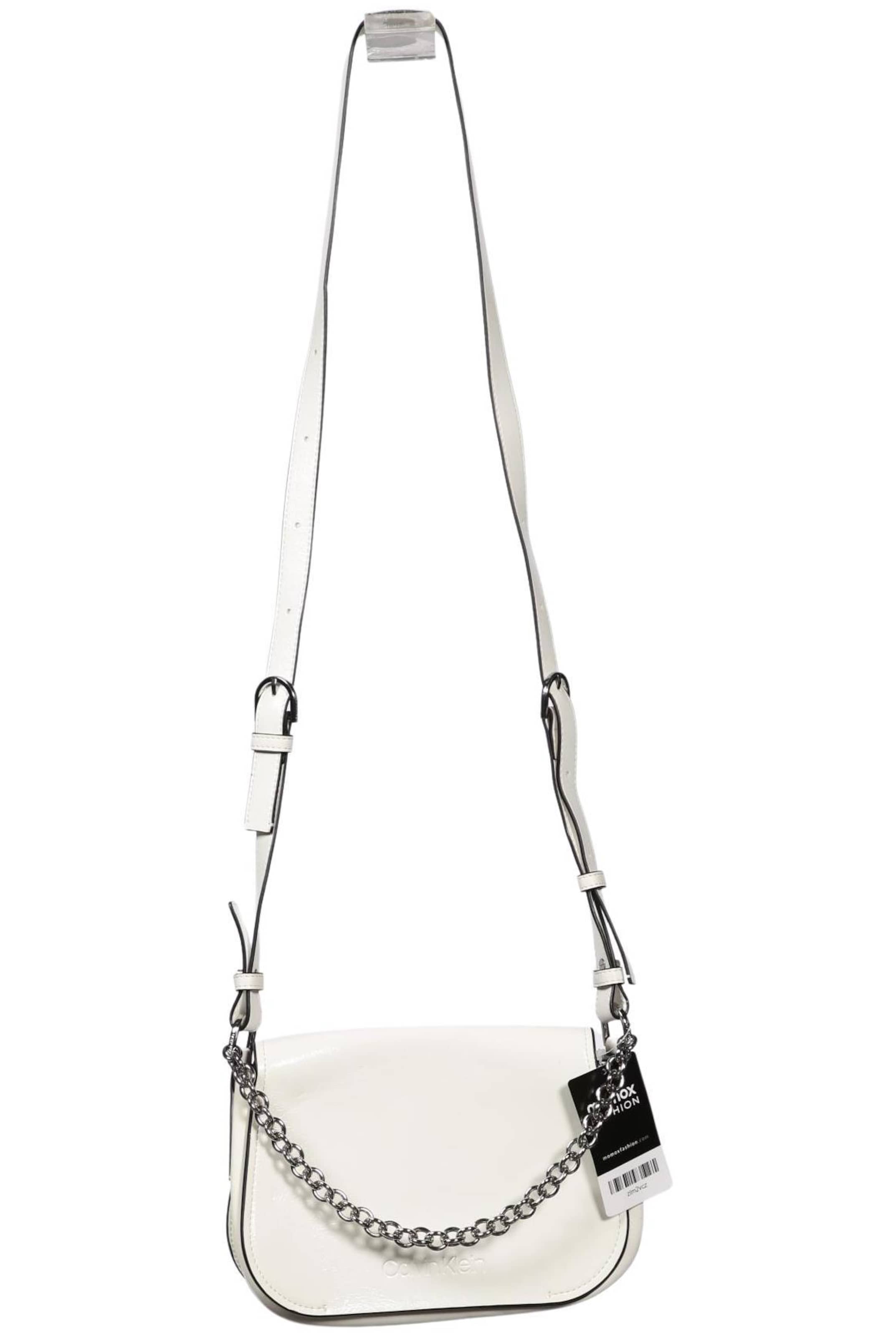 Calvin Klein Handtasche klein One Size in Weiß: Vorderseite
