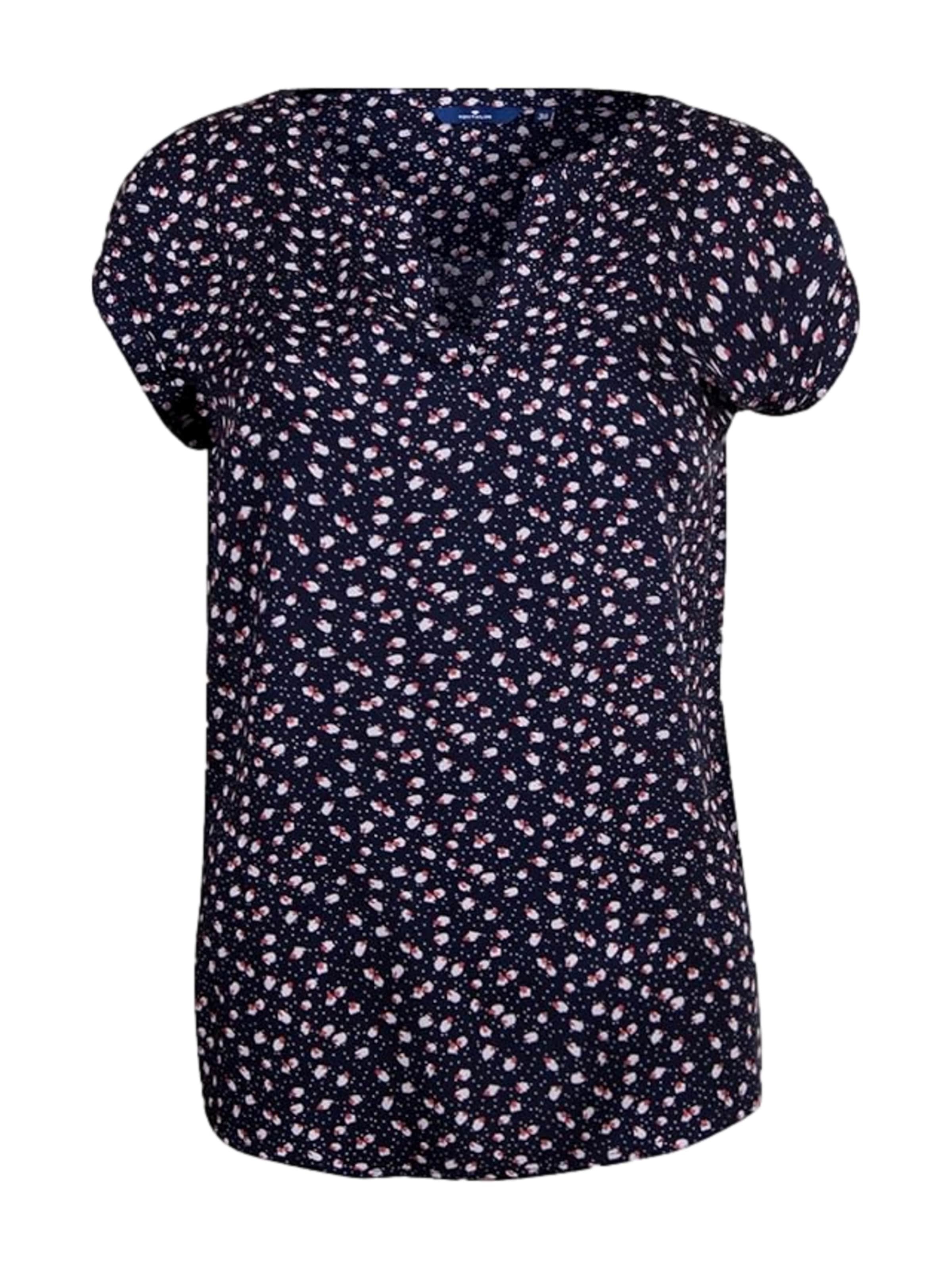 TOM TAILOR Bluse in Blau: Vorderseite