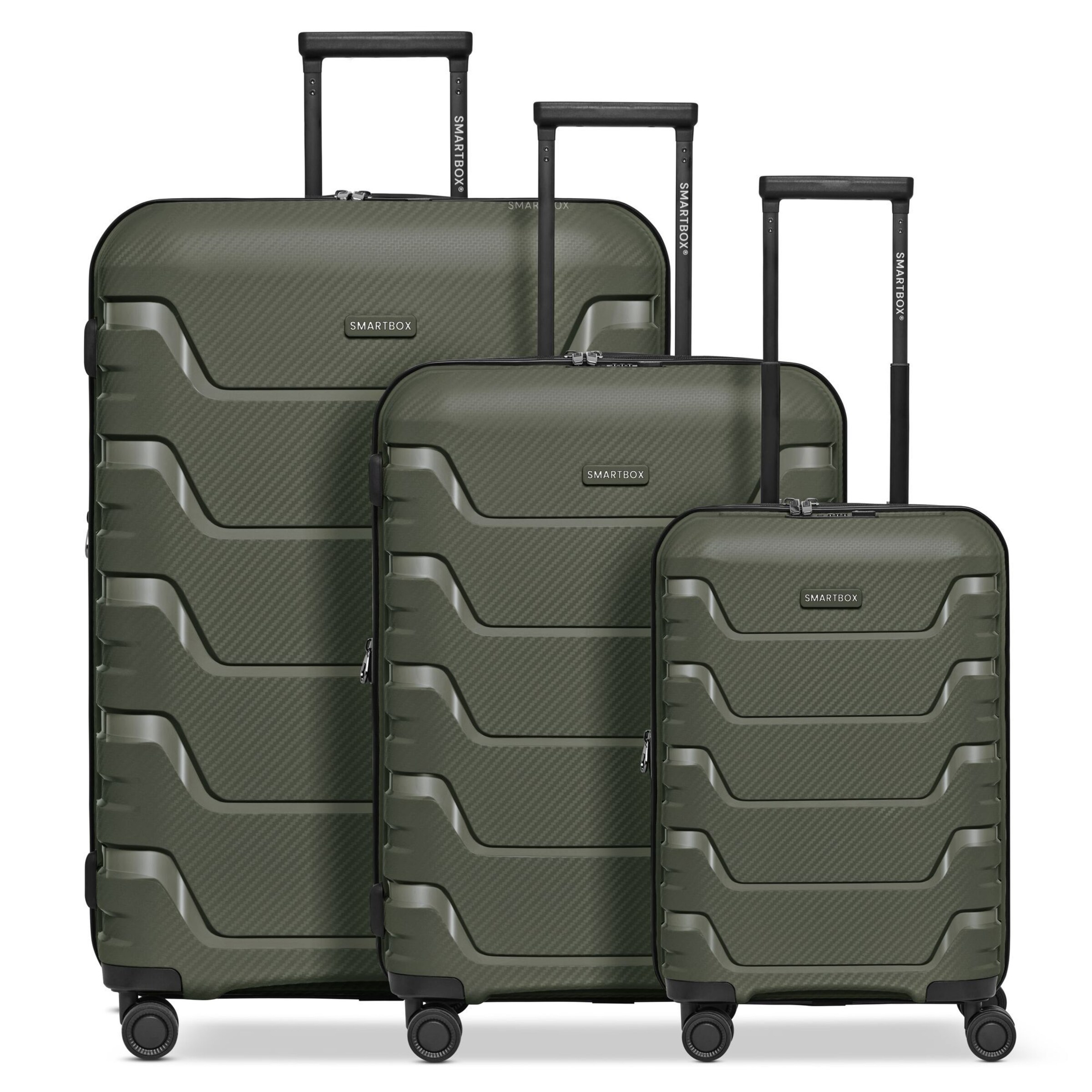 Ensemble de bagages 'Edition 01' Smartbox en vert : devant