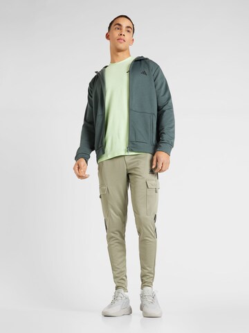 ADIDAS PERFORMANCE Sportsweatjacke in Grau