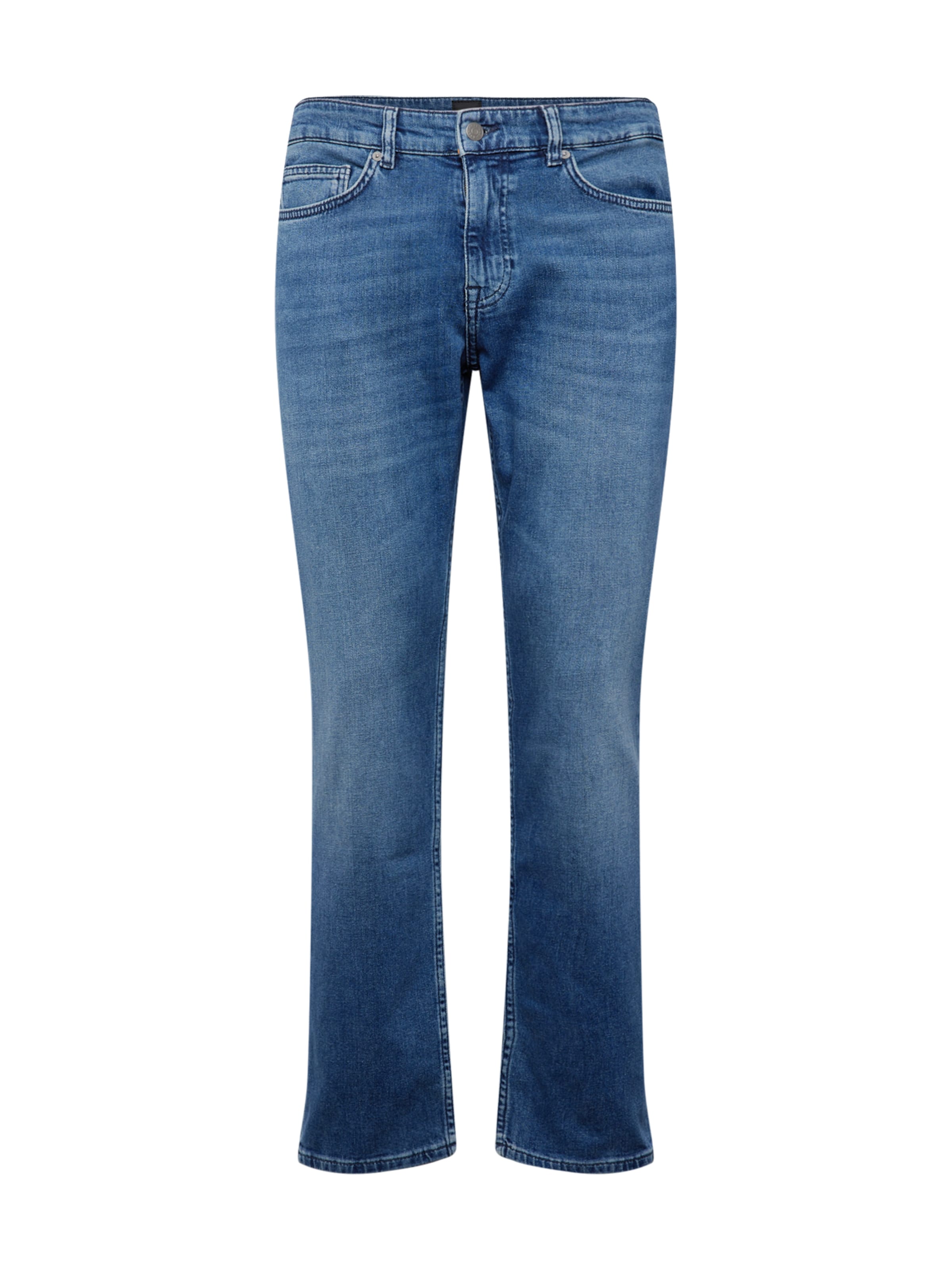 Slimfit Jeans 'Delaware' di BOSS in blu: frontale