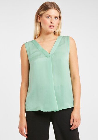 ICHI Blouse 'IHCRISSY TO2' in Green: front