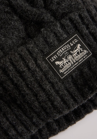 LEVI'S ® Mütze 'Holiday Cable' in Schwarz