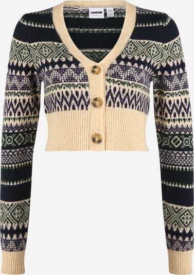 Noisy May Petite Knit Cardigan 'SEVDA' in Black / Egg shell, Item view