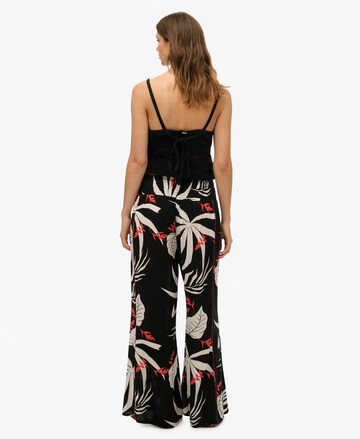 Superdry Wide leg Trousers in Blue