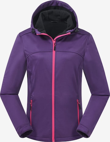 ATLASLAVA Outdoor Jacket 'Outdoor Jacket' in Purple: front
