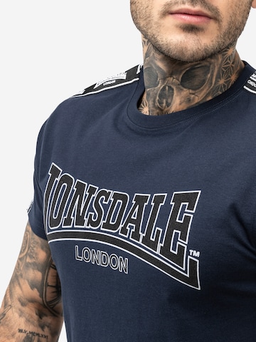 LONSDALE Shirt 'Vementry' in Blauw