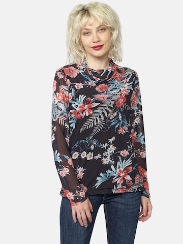 KOROSHI Shirt in Zwart: voorkant