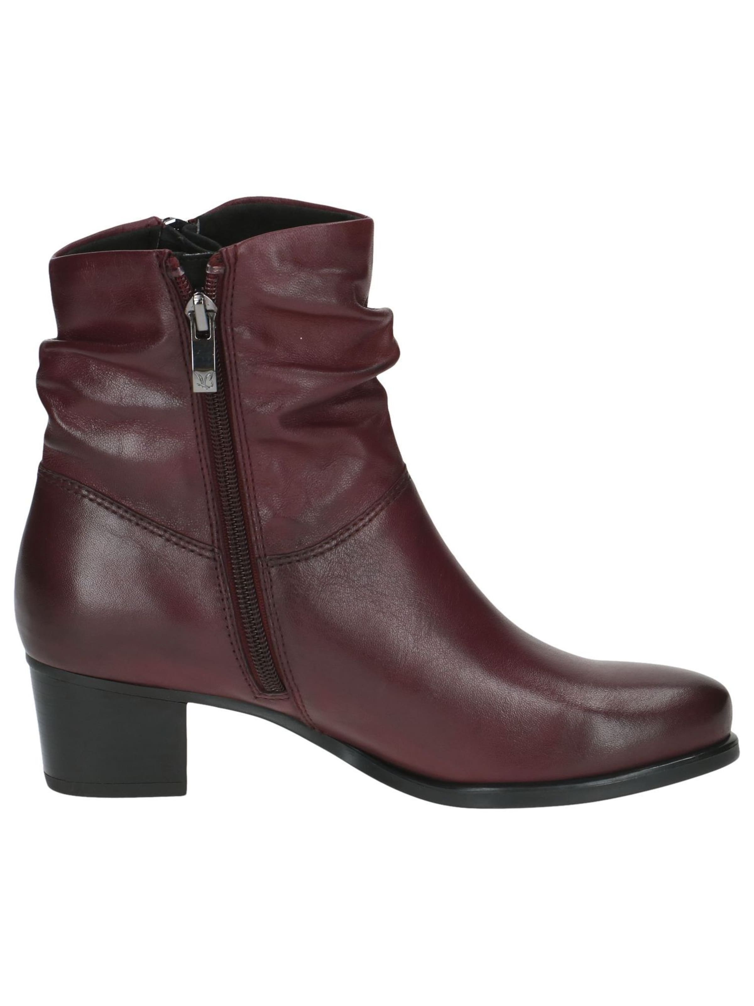 CAPRICE Ankle Boots in Red