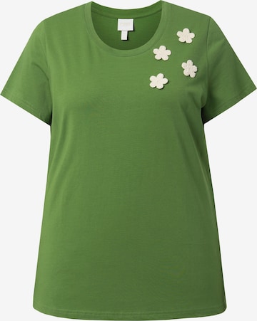 Ulla Popken Shirt in Green: front