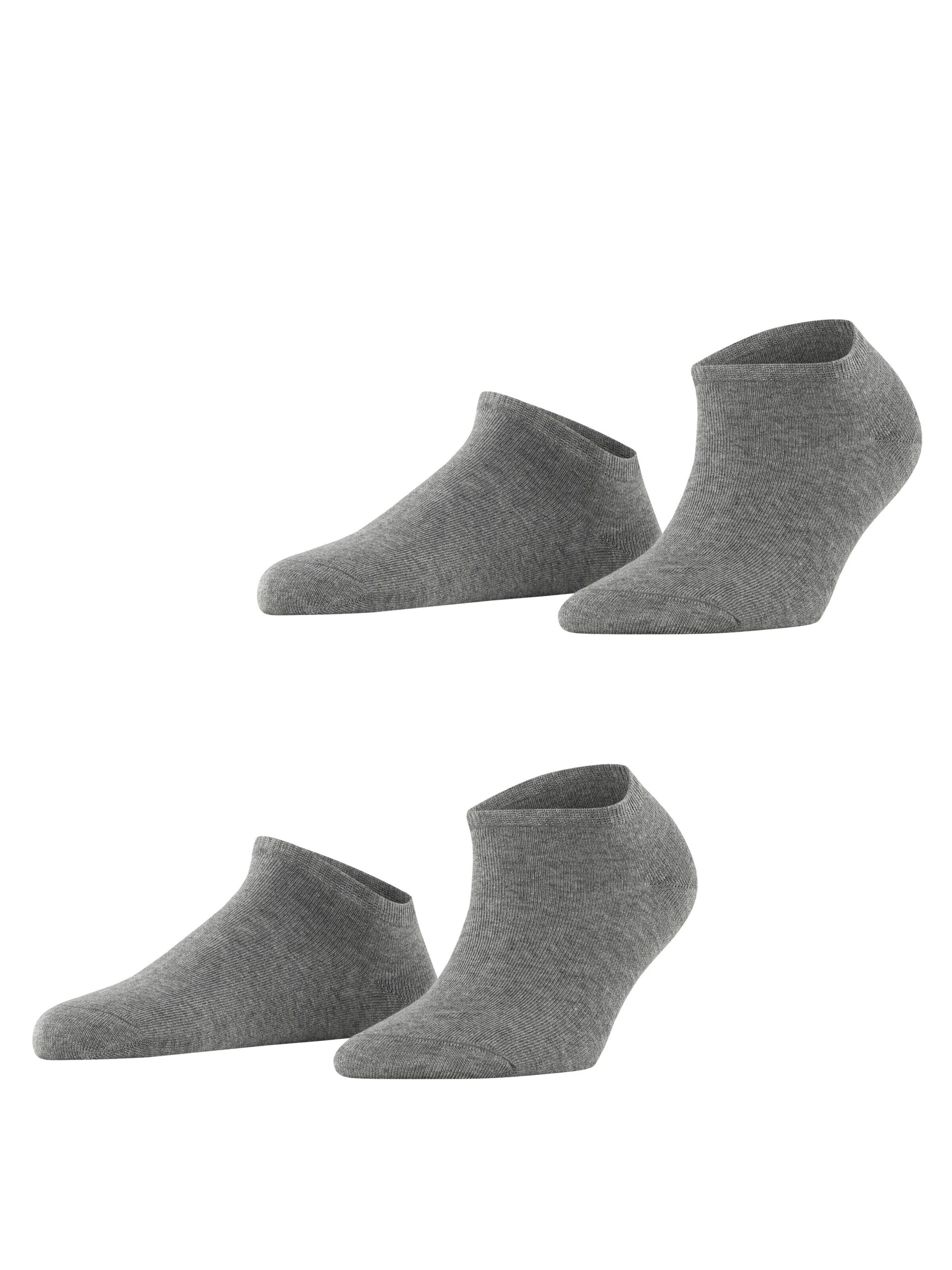 ESPRIT Socken 'Uni 2-Pack'‌‌‌‌‌‌‌‌ in Grau: Vorderseite