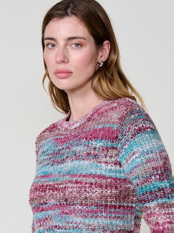 KOROSHI Pullover in Mischfarben