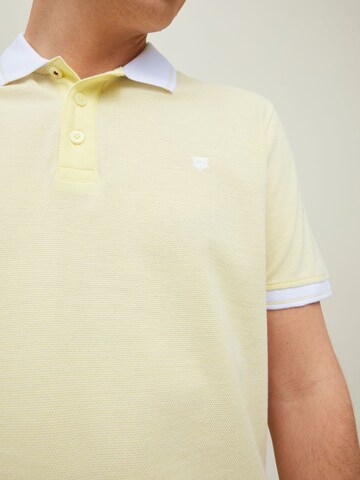 JACK & JONES Regular Fit Poloshirt 'Bluwin' in Gelb