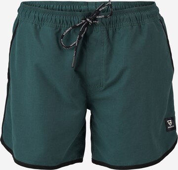 BRUNOTTI Board Shorts in Green: front