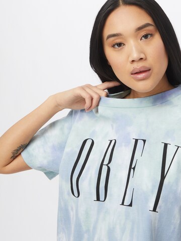 Obey T-Shirt in Blau