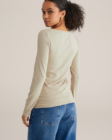 žalia WE Fashion Marškinėliai