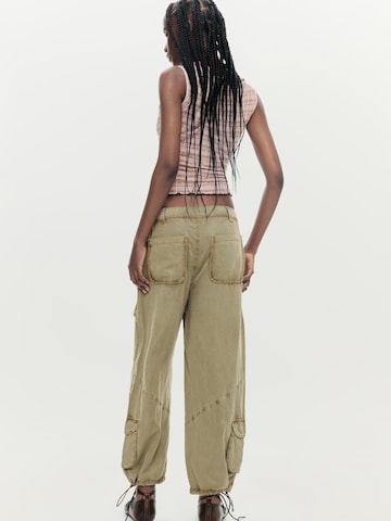 DesigualBarrel Cargo hlače - smeđa boja