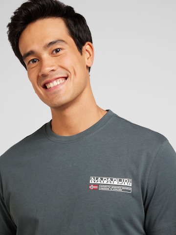 T-Shirt 'S-KASBA' NAPAPIJRI en vert