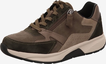Gabor Rollingsoft Platform trainers in Brown: front