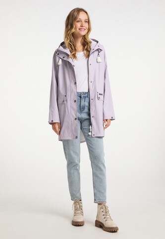 Schmuddelwedda Between-seasons coat in Purple