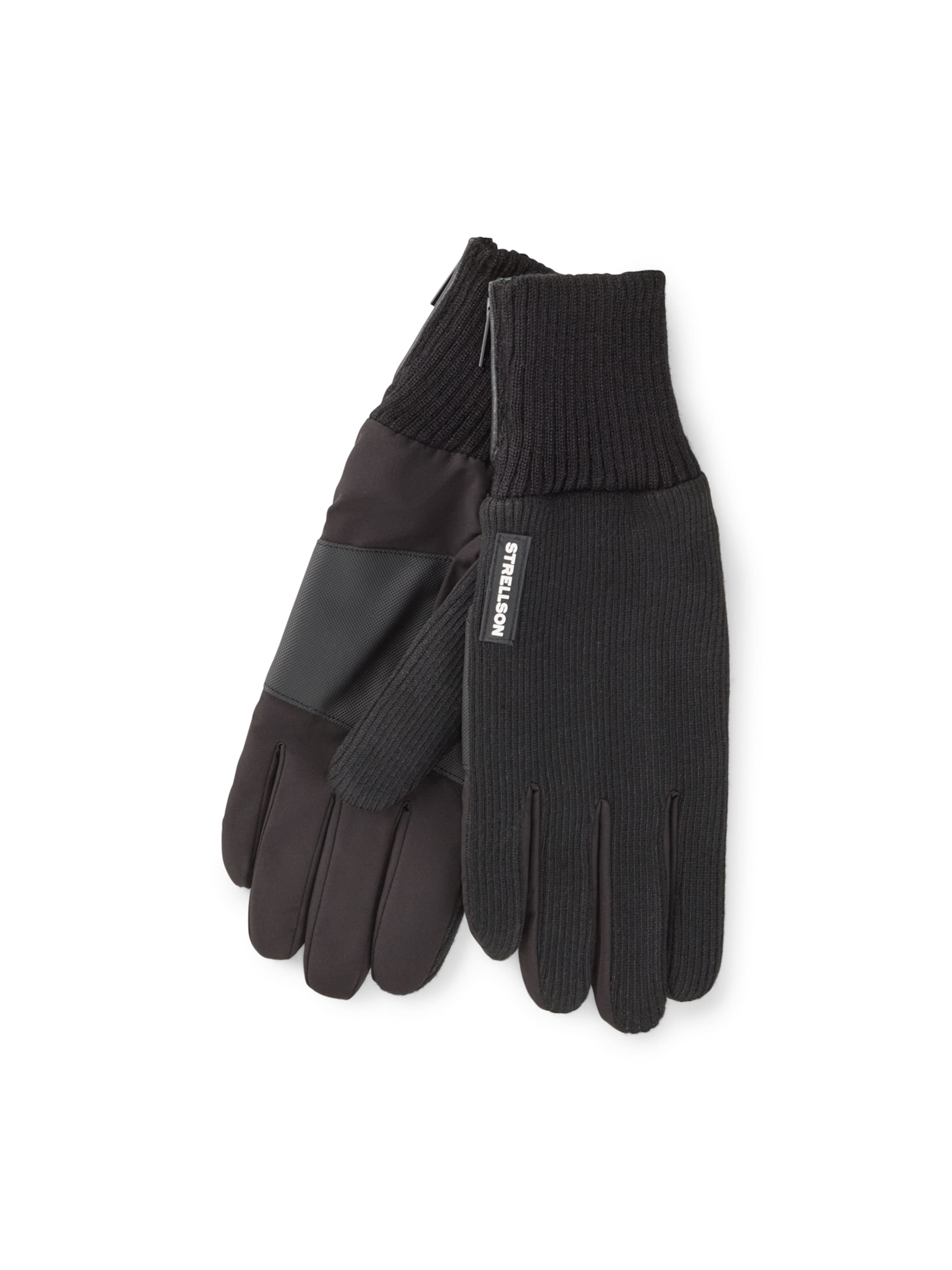 STRELLSON Full Finger Gloves in Black