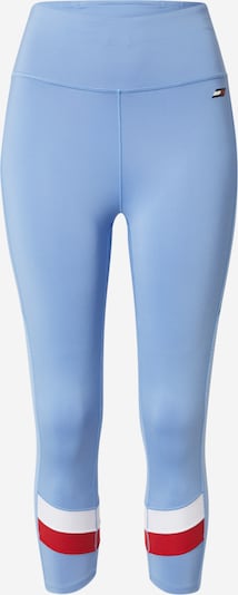 Tommy Sport Pantalon de sport en bleu clair / rouge / blanc, Vue avec produit