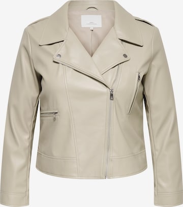 ONLY Carmakoma Övergångsjacka 'CARCARMEN' i grå: framsida