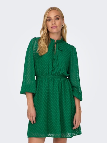 JDY Shirt Dress 'GRETHA' in Green: front