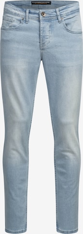 Alessandro Salvarini Slimfit Jeans in Blauw: voorkant