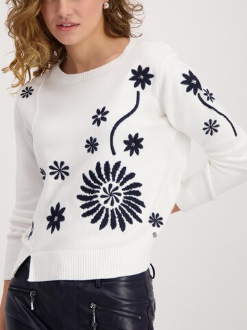 monari Pullover in Weiß