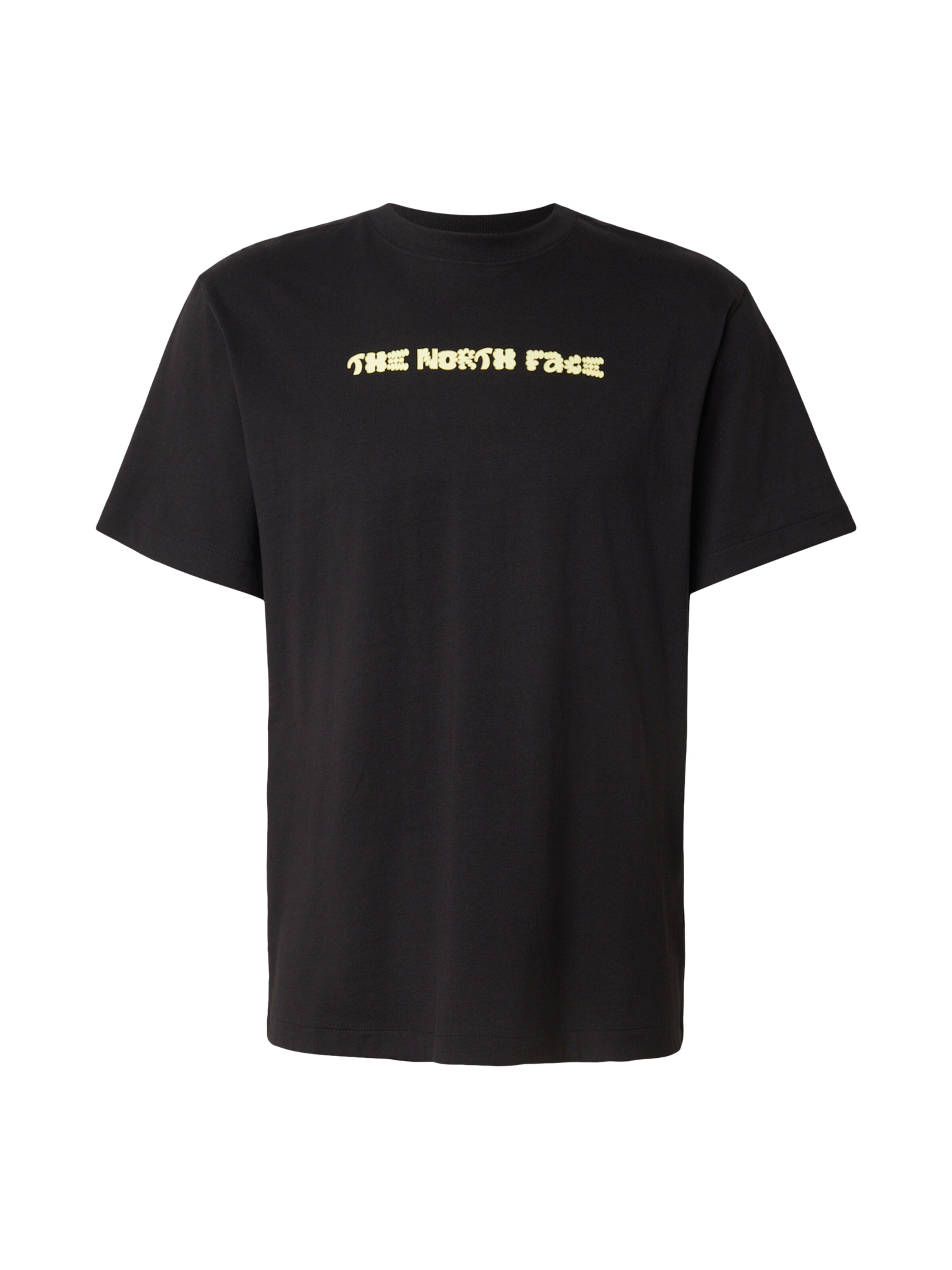 Marškinėliai 'TWIST' iš THE NORTH FACE, spalva – geltona / juoda, Prekių apžvalga