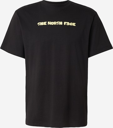 juoda THE NORTH FACE Marškinėliai 'TWIST': priekis