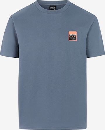 PROTEST Shirt 'PRTAfia' in Blau: Vorderseite