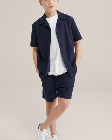 Regular Pantalon WE Fashion en bleu