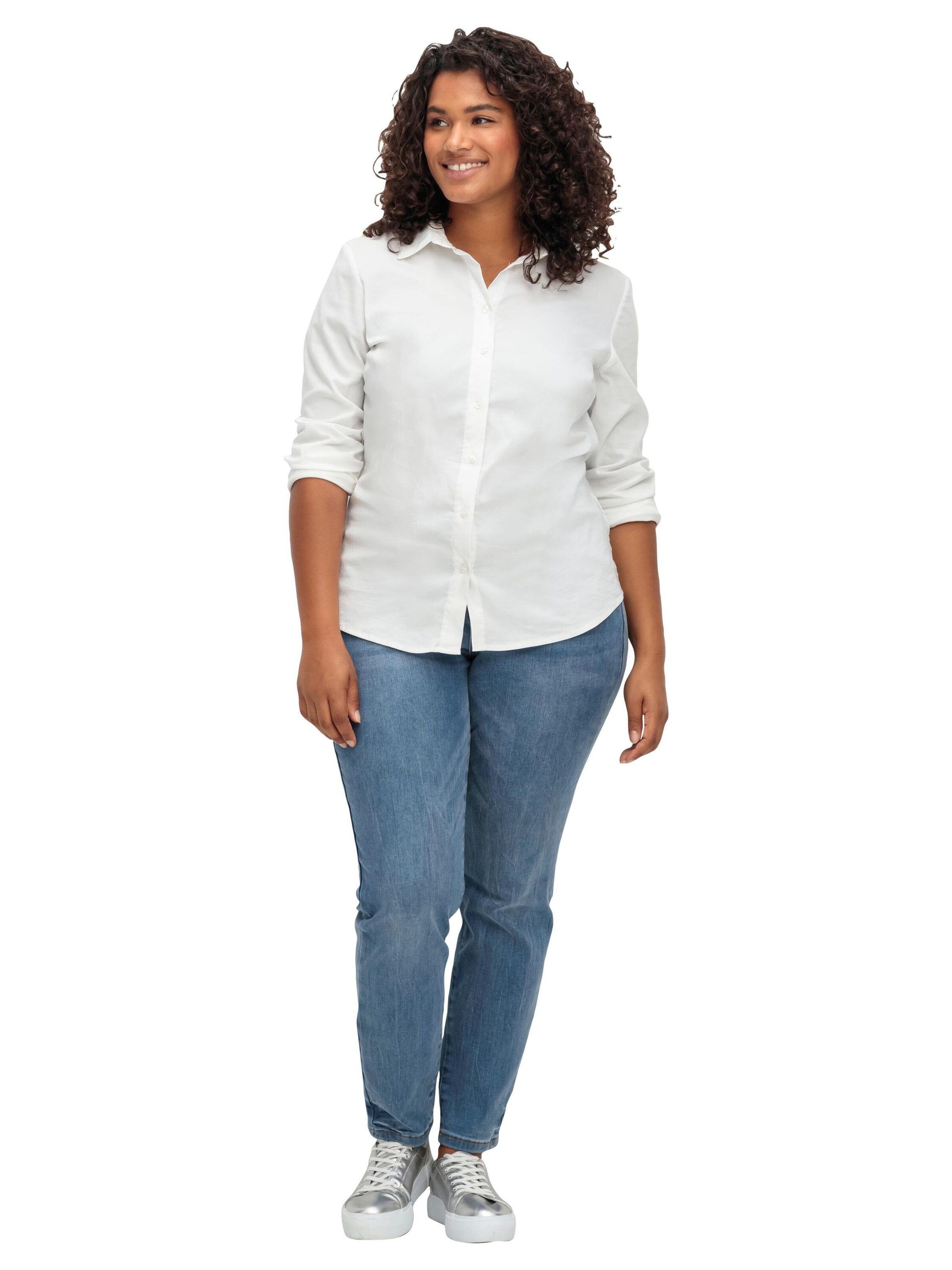 Skinny Jeans di SHEEGO in blu