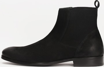 Kazar - Botas chelsea em preto: frente