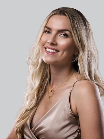 Amberz Ketting 'San' in Goud