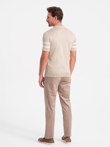 Ombre Shirt in Beige