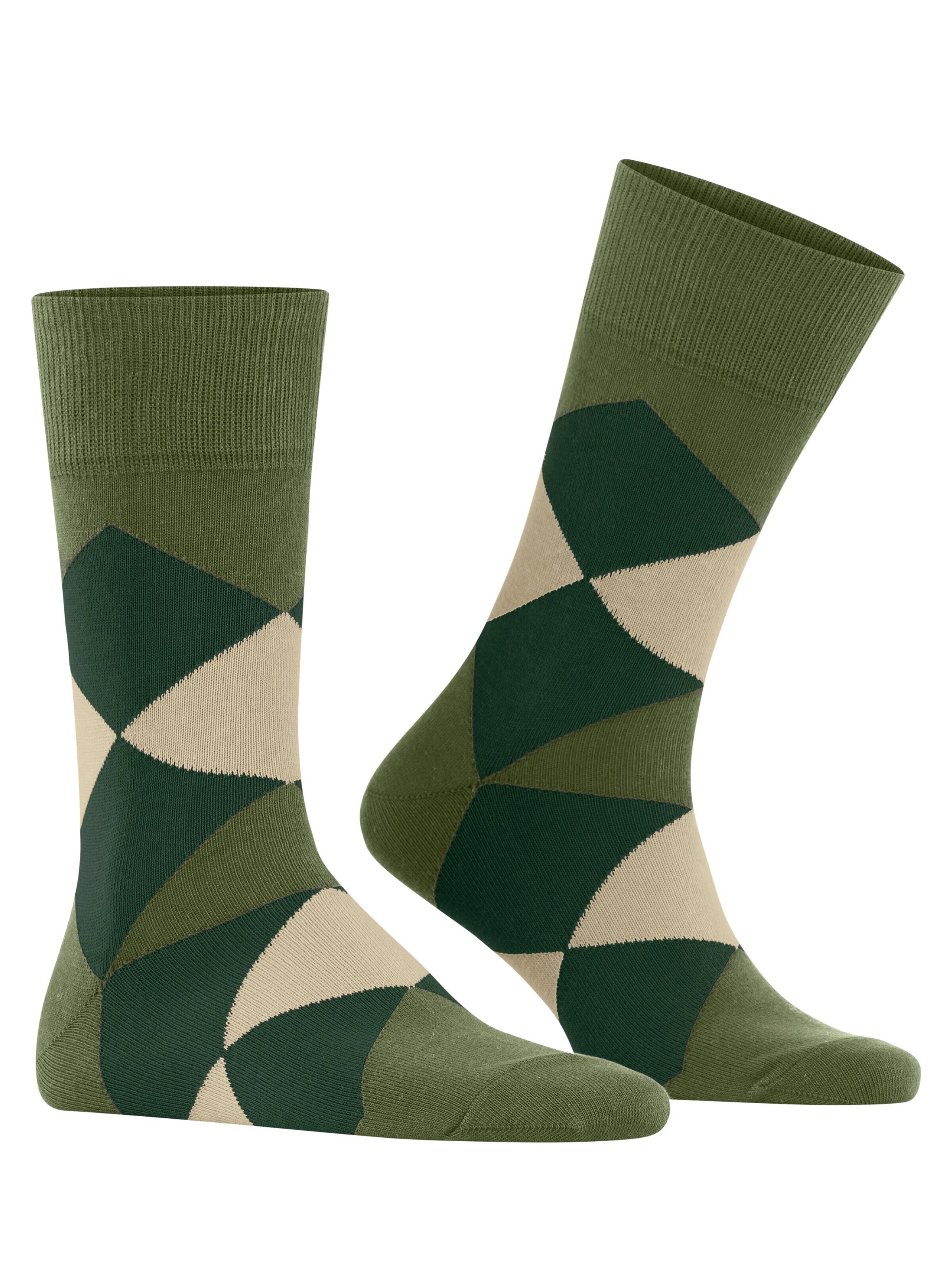 BURLINGTON Socks 'Clyde' in Green
