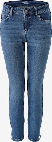 OUI Skinny Jeans in Blue: front